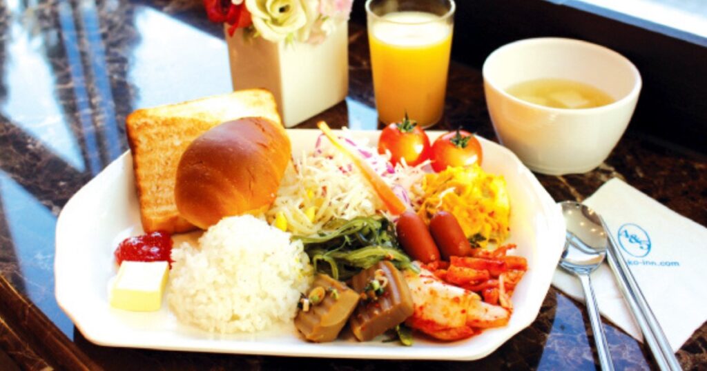 ホテル東横INNソウル永登浦朝食