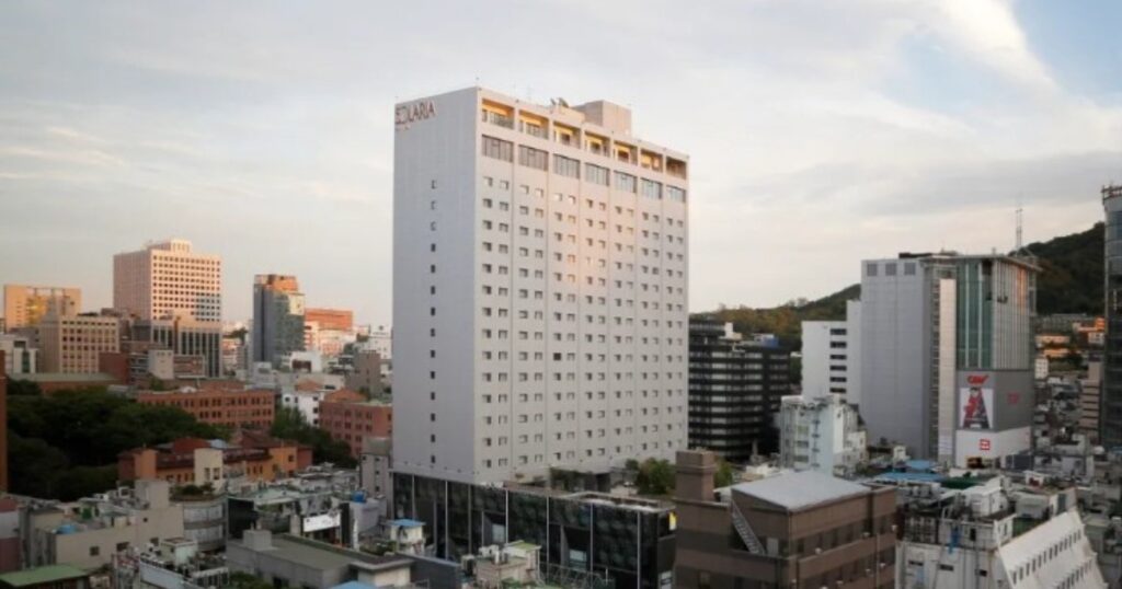 ソラリア西鉄ホテルソウル明洞外観