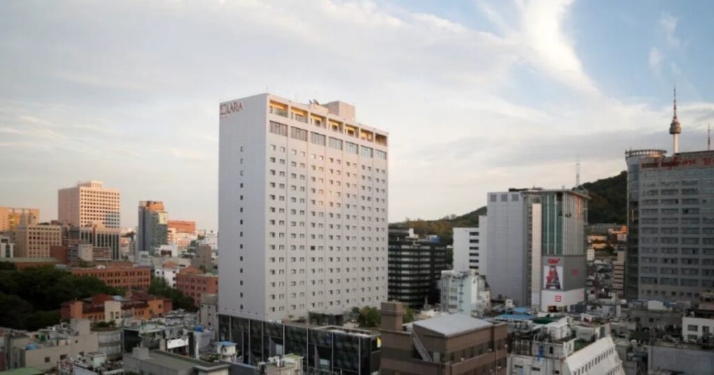 ソラリア西鉄ホテルソウル明洞外観