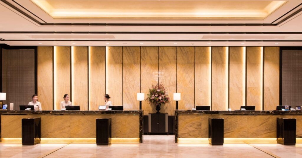 ロッテホテル釜山フロント