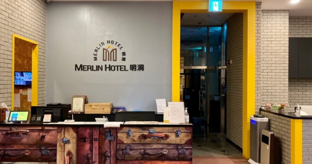 明洞マーリンホテルフロント