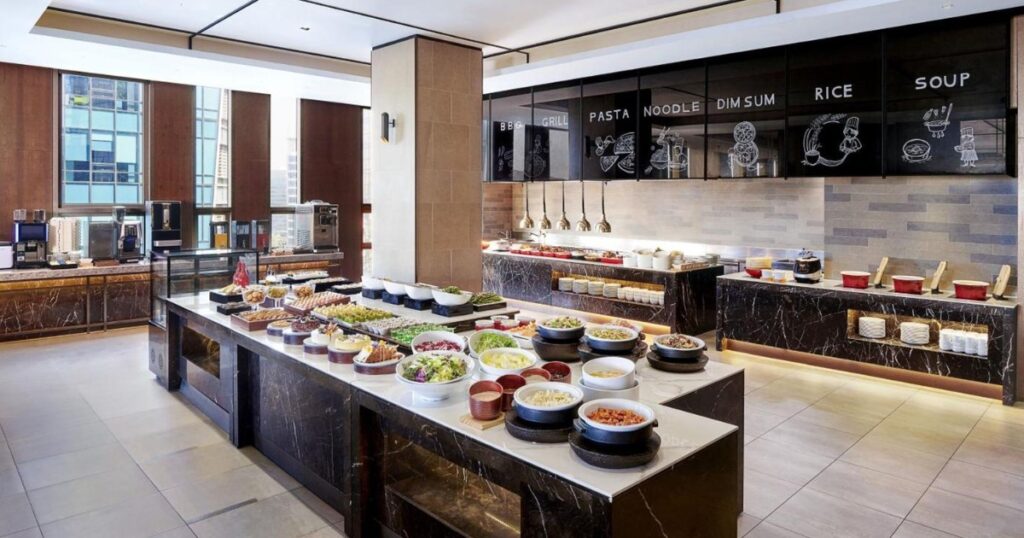 フォーポインツバイシェラトン朝鮮 ソウル駅朝食