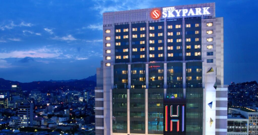 ホテルスカイパークキングスタウン東大門外観