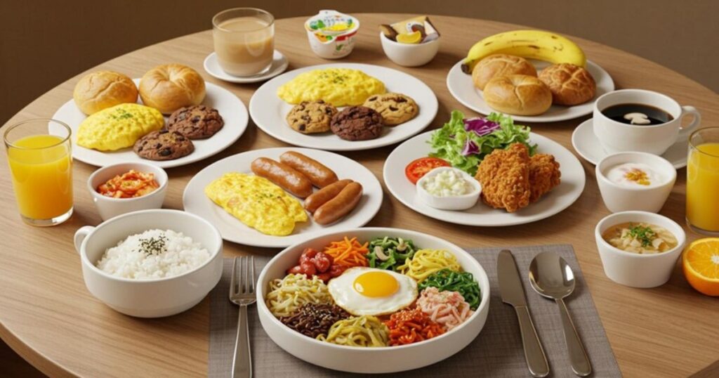 ホテルスカイパーク明洞2朝食