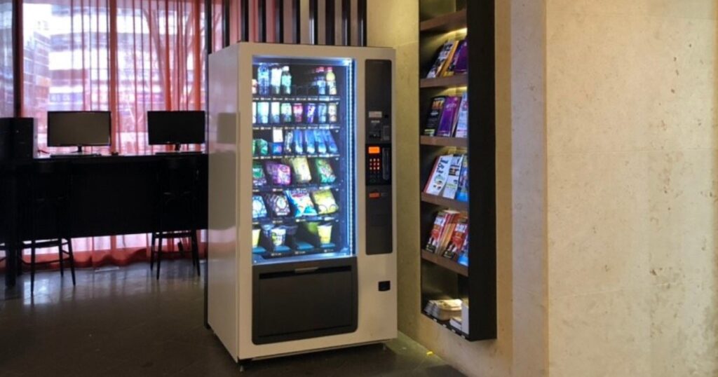 ホテルベニューG自動販売機

