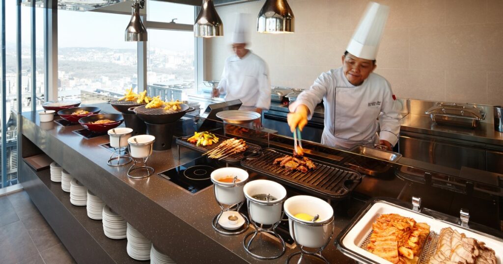 ロッテシティホテル明洞朝食
