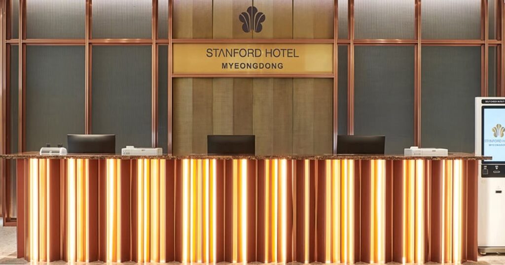 スタンフォードホテル明洞フロント