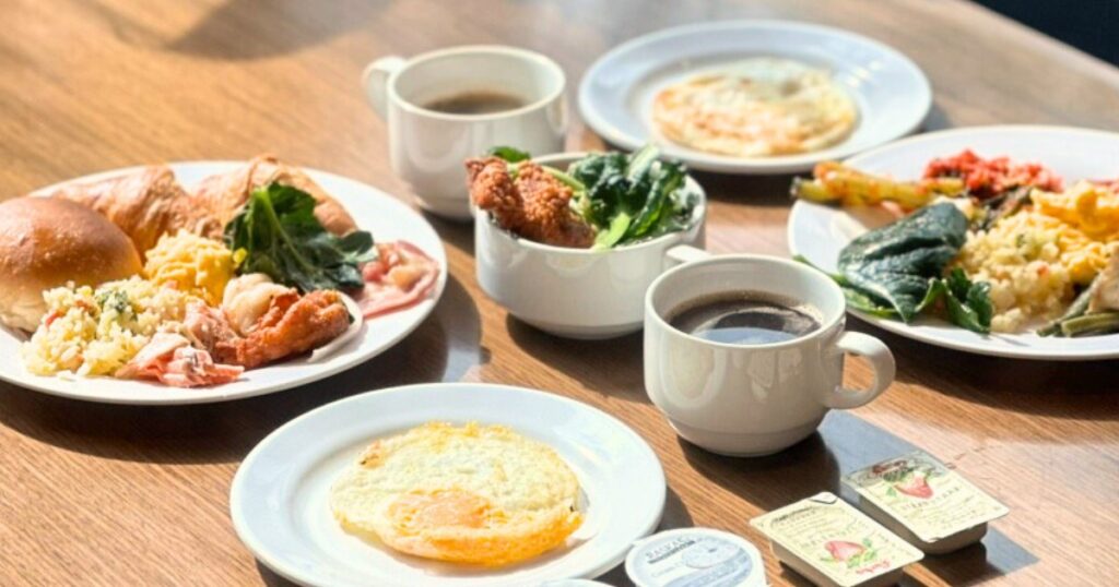 ソウル オリンピック パークテル朝食