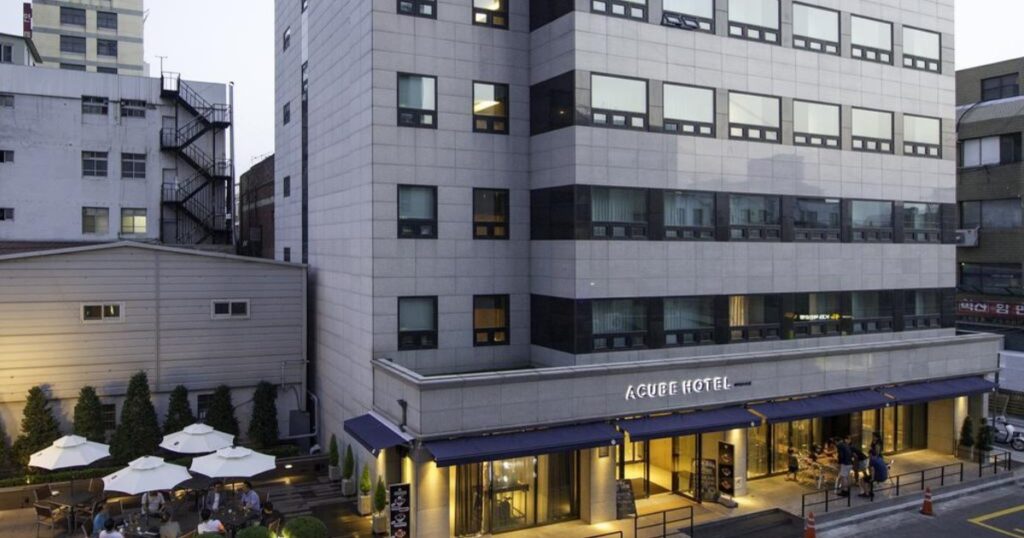 ACUBEホテル東大門客室外観