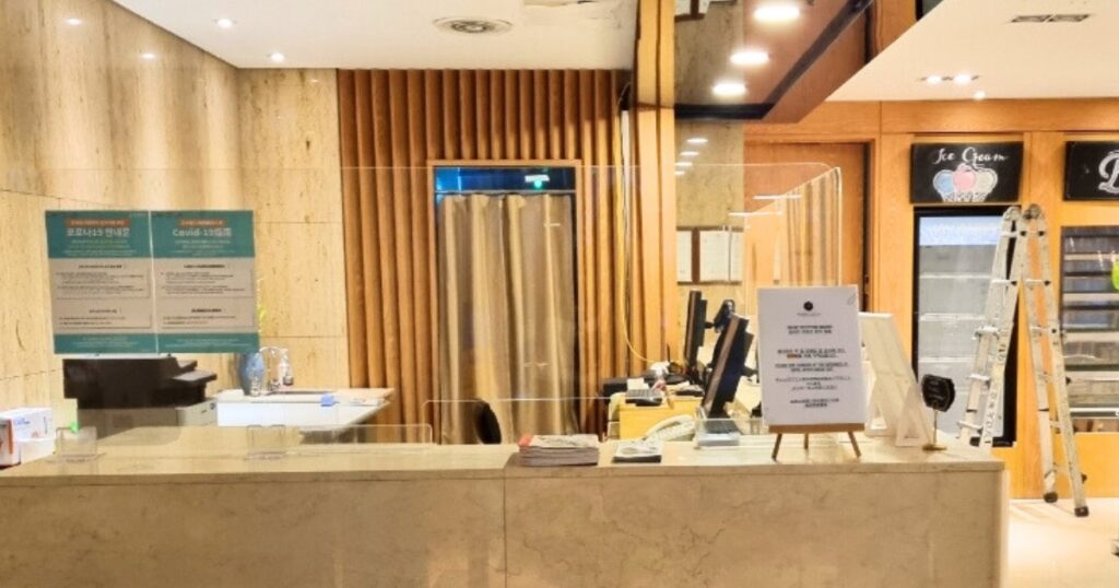 ACUBEホテル東大門フロント