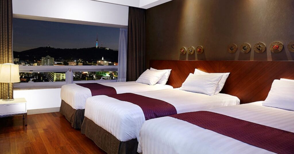 ホテル国都客室