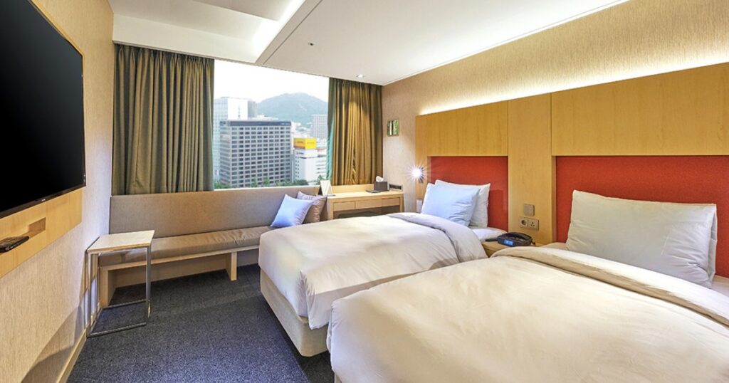 ホテルミッドシティ明洞客室