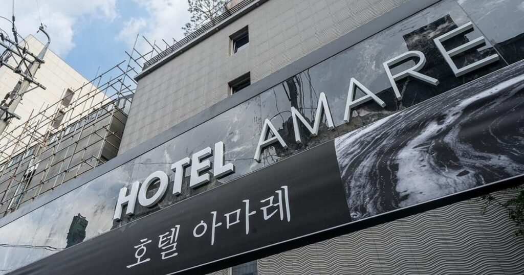 チョンノ アマーレホテル外観