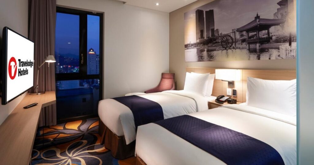 トラべロッジ明洞ウルチロ客室