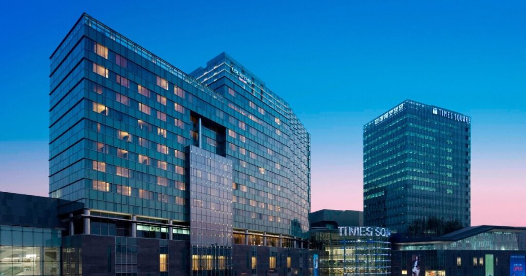 コートヤード バイ マリオット ソウル タイムズスクエア外観