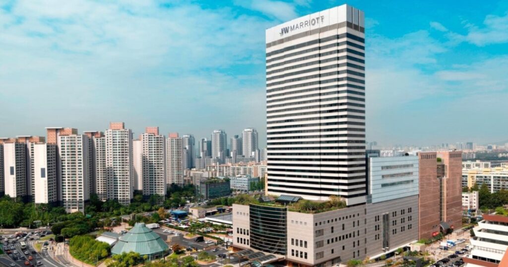 JW マリオット ホテル ソウル外観