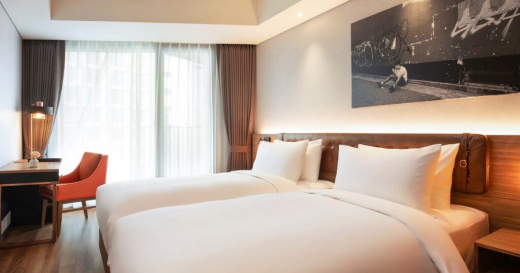 メルキュールアンバサダーソウル弘大客室