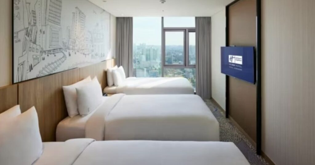 ホリデイインエクスプレスソウル弘大客室