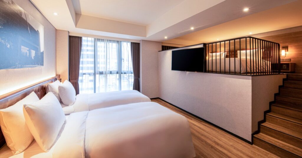 メルキュールアンバサダーソウル弘大客室