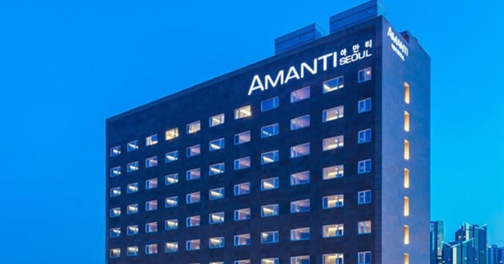 アマンティホテルソウル弘大外観