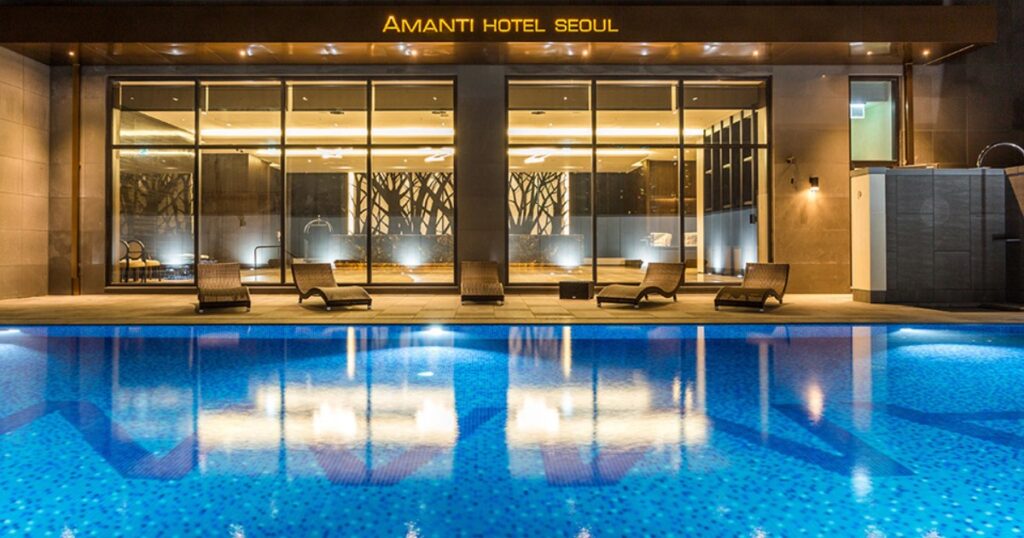 アマンティホテルソウル弘大プール