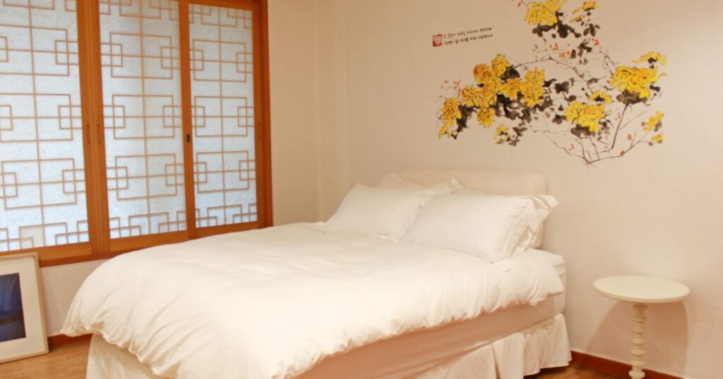 ハンソ プレジデンシャル スイート ハノク ホテル寝室