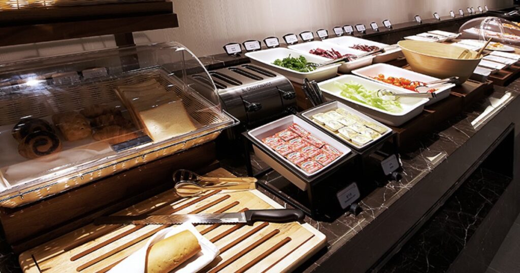 ホテルエントラ江南朝食