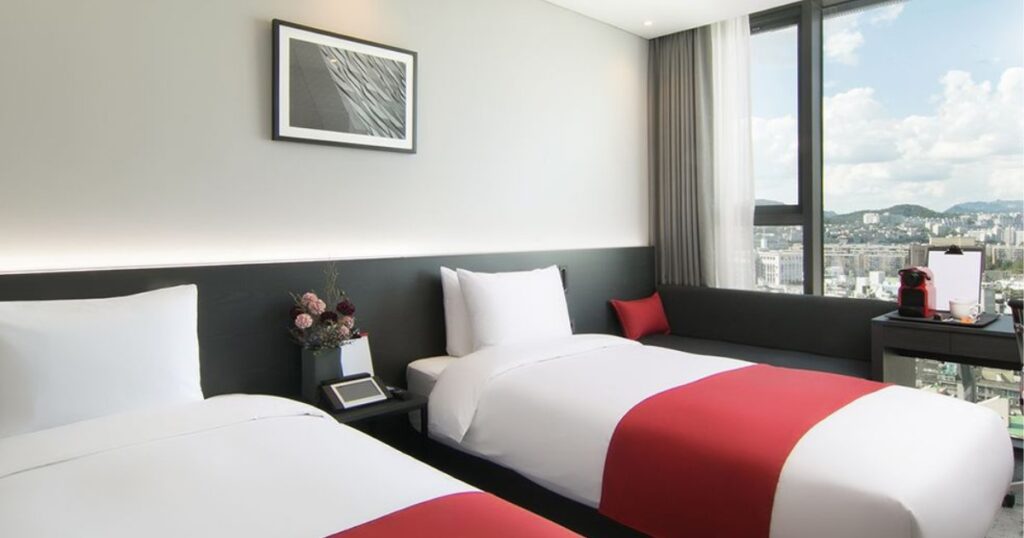 アイデン バイ ベスト ウェスタン チョンダム客室