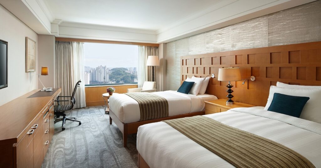 釜山ロッテホテル客室