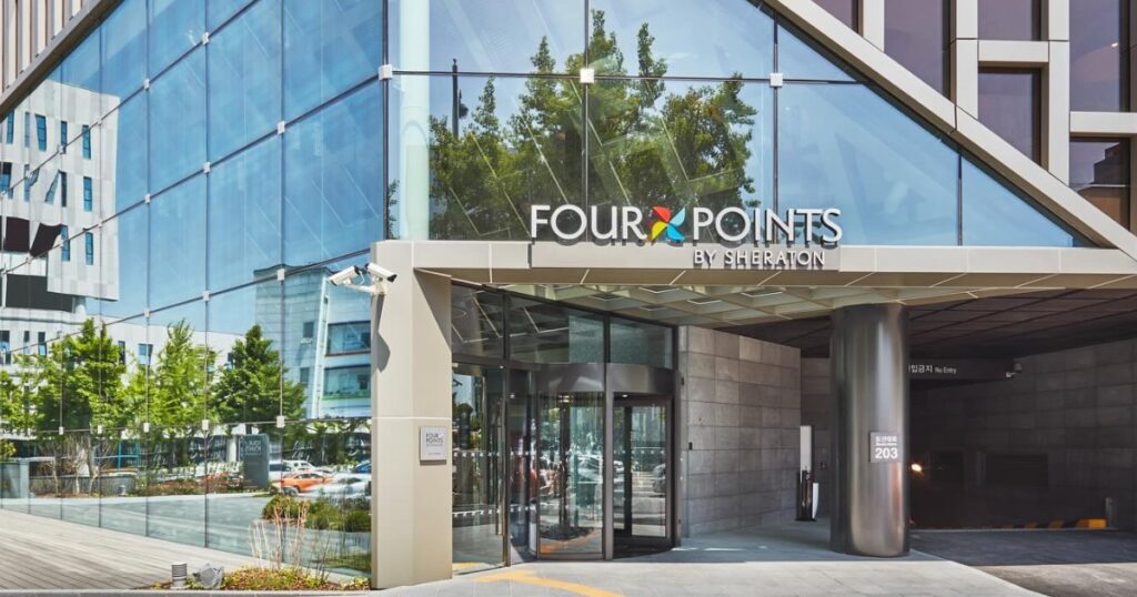 フォーポイントバイシェラトン・ソウル江南外観