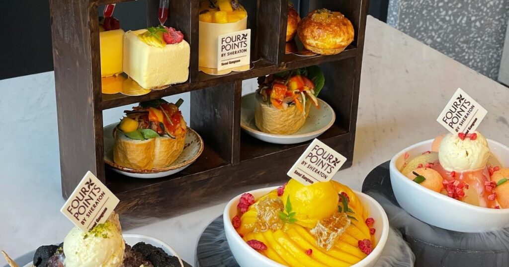 フォーポイントバイシェラトン・ソウル江南アフタヌーンティー