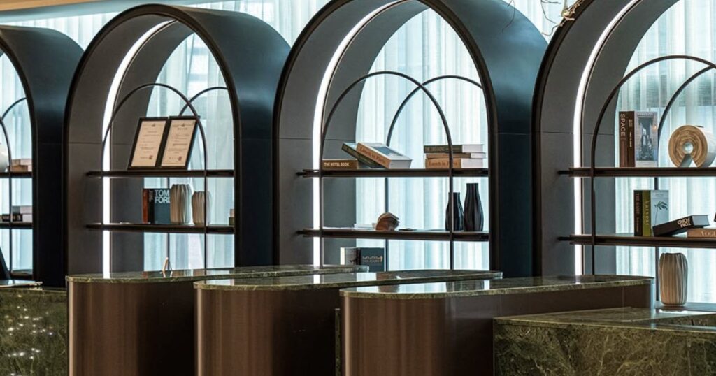 ナインツリープレミアロカウスホテル龍山フロント