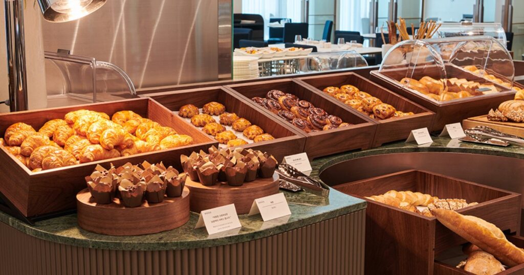 ナインツリープレミアロカウスホテル龍山朝食