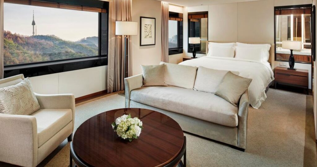 ソウル新羅ホテル客室