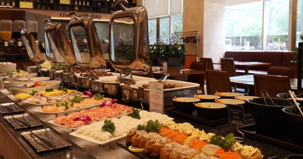 スタンフォードホテルソウル朝食