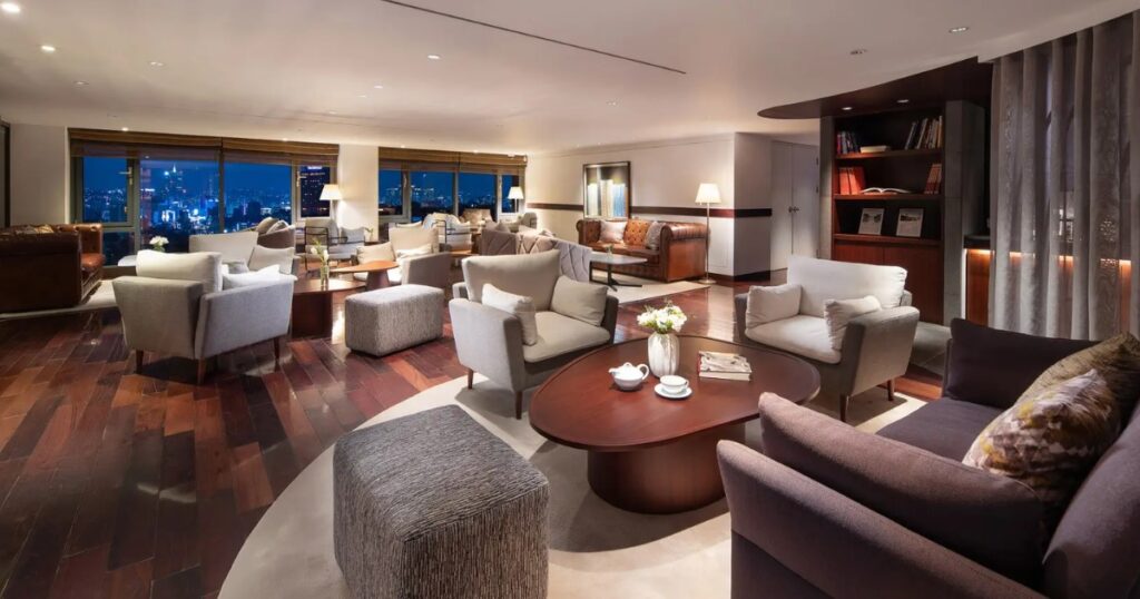 バンヤンツリー クラブ&スパ ソウル会員専用ラウンジ