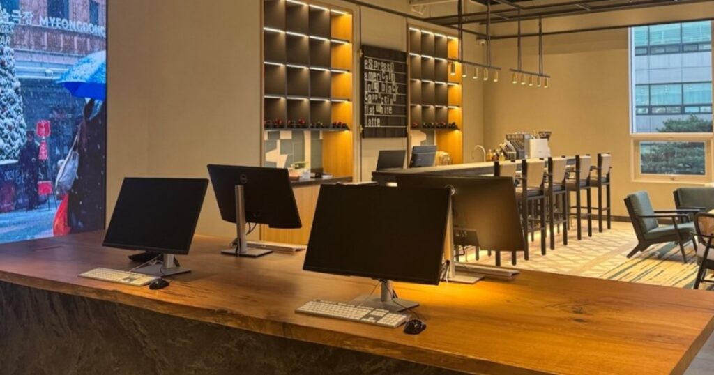 ニューブランセントラル明洞フロント