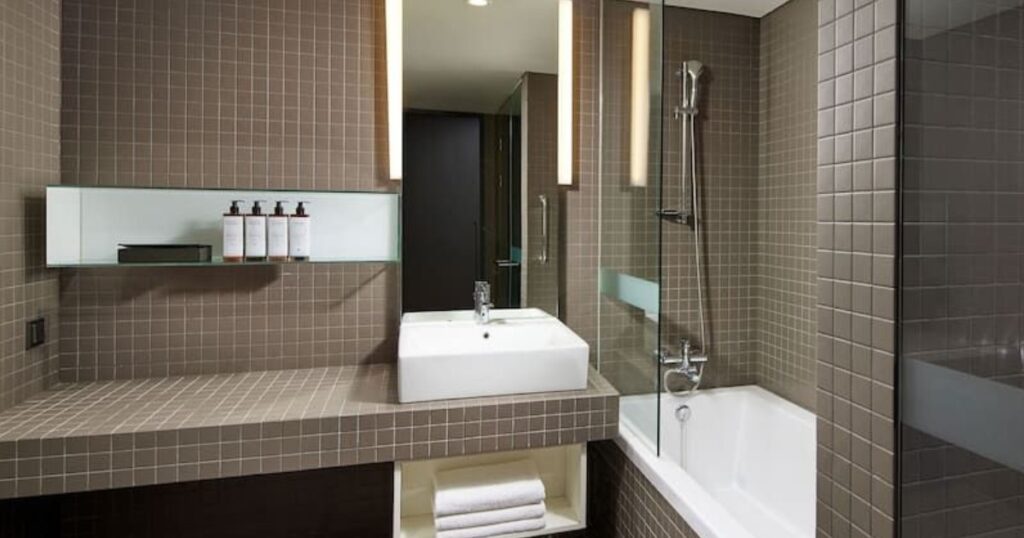 新羅ステイ 釜山海雲台浴室