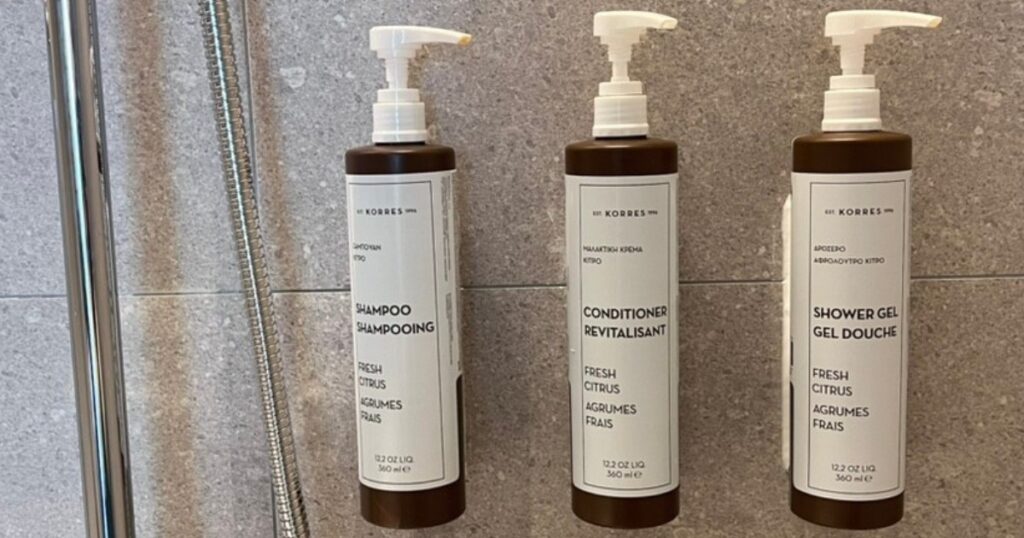 スイスグランドホテルアメニティ