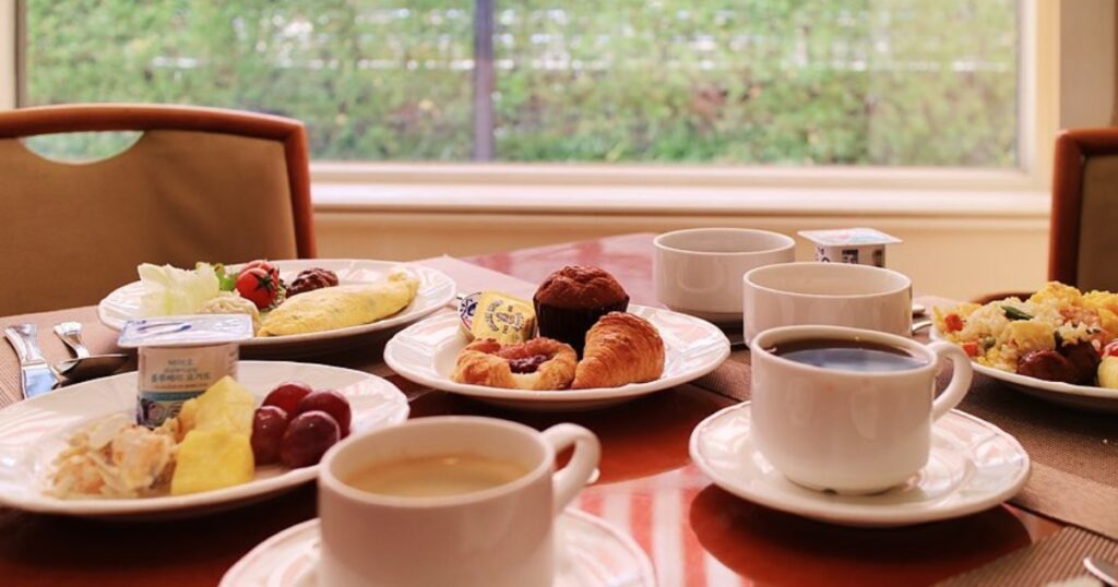 スイスグランドホテル朝食